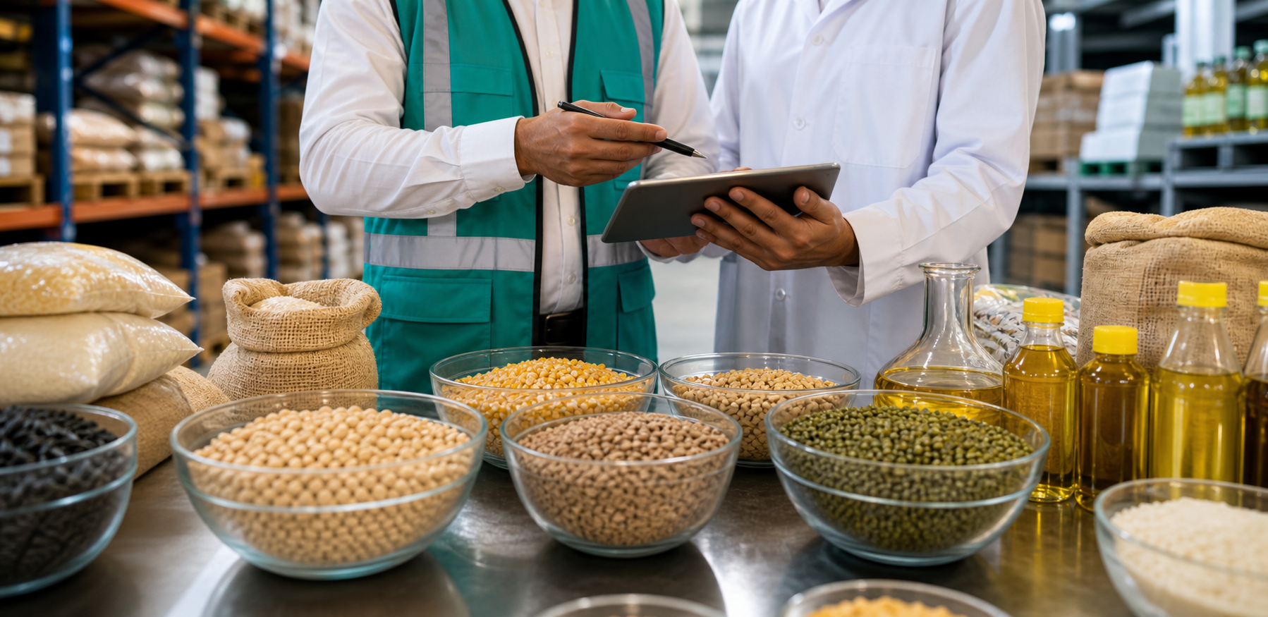 Quality inspection of agricultural commodity samples